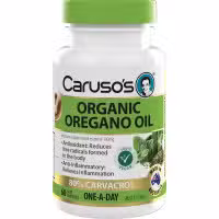 Carusos Organic Oregano Oil Capsules 60