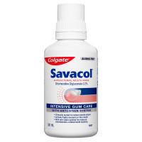 Colgate Savacol Rinse Alcohol Free Low Stain Original Mint 0.2 Percent 300ml