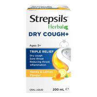 Strepsils Herbal Dry Cough Plus Liquid 200ml