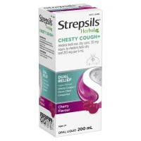 Strepsils Herbal Chesty Cough Plus Liquid 200ml