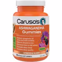Carusos Ashwagandha Gummies Pastilles 60