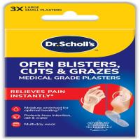 Scholl Open Blisters Cuts And Grazes Plaster 6 Pack