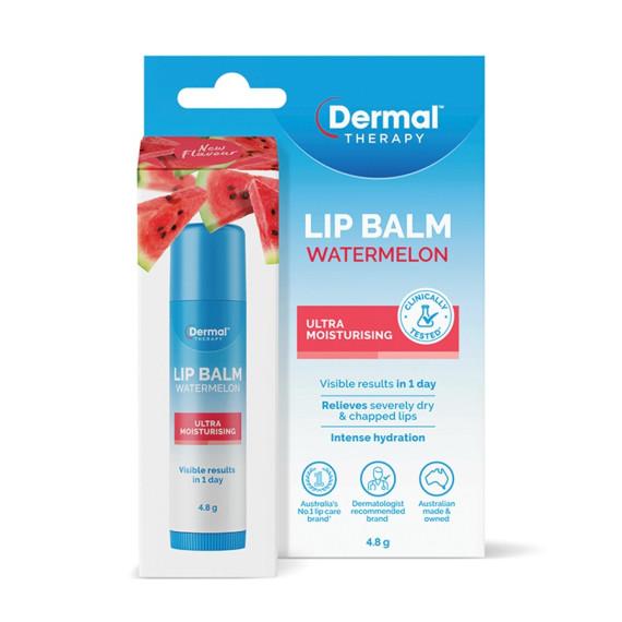 Buy Dermal Therapy Lip Balm Watermelon 4.8g Online Chempro AU