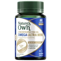 Natures Own Concentrated Fish Oil Omega Ultra Mini Capsules 60 