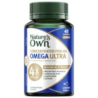 Natures Own Concentrated Omega Ultra Hi Strength Capsules 40