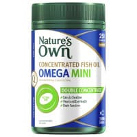 Natures Own Concentrated Fish Oil Omega Mini Capsules 250