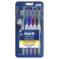 Oral B Cross Action Clean Indicator Toothbrush 5 Pack