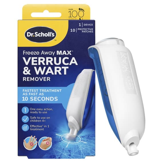 Buy Dr. Scholls Freeze Away Max Wart Remover Kit Online Chempro AU