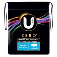 U by Kotex Zero Regular Wing 12 Pack