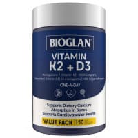 Bioglan Vitamin K2 Plus D3 Capsules 150
