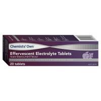Chemists Own Effervescent Electrolyte Apple Blackcurrant 20 Tablets 