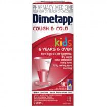 Dimetapp Cough And Cold Dm Elixir 200ml RED