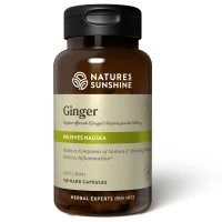 Natures Sunshine Ginger 100 Capsules 
