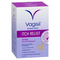 Vagisil Itch Relief Intimate Wipes 12 Wipes