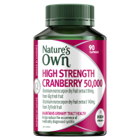 Natures Own High Strength Cranberry 50000 90 Capsules