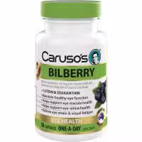 Caruso’s Bilberry 15,000 50 Capsules