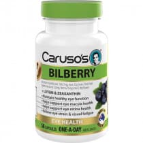 Caruso's Bilberry 50 Capsules