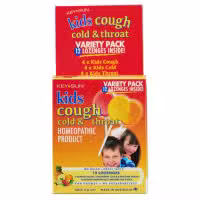 Key Sun Kids Cough Cold and Throat Variety Pack 12 Lozenges