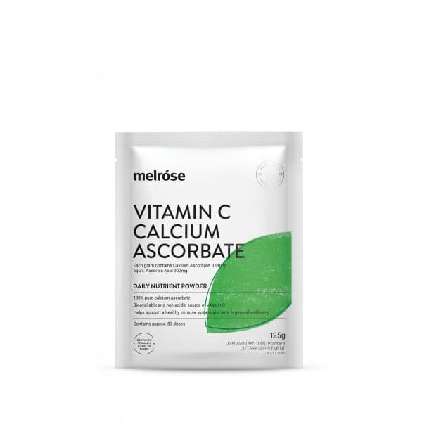 Buy Melrose Vitamin C + Calcium Ascorbate 125g Online Chempro Chemists