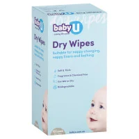 Baby U Dry Wipes 100 Pack
