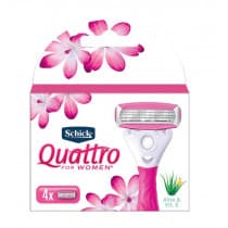 Schick Quattro For Women Refill Blades 4 Cartridges