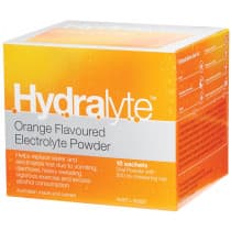 Hydralyte Electrolyte Powder Orange 10 x 4.9g Sachets