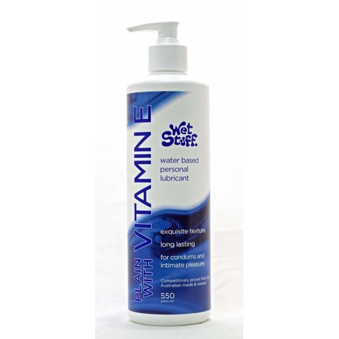 Buy Wet Stuff Vitamin E Lubricant Pump 550g Online | Chempro Chemists