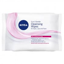 Nivea Daily Essentials 3-In-1 Gentle Cleansing Wipes 25 Wipes