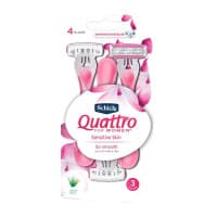 Schick Quattro For Women Disposable Razor 3 Pack