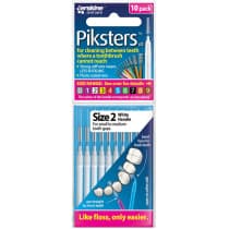 Piksters Size 2 White 10 Pack