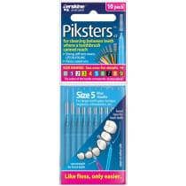 Piksters Size 5 Blue 10 Pack