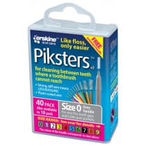 Piksters Size 0 Grey 40 Pack