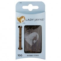 Lady Jayne Bobby Pin Brown Value Pack 100 Pack