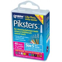 Piksters Size 5 Blue 40 Pack