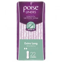 Poise Liners Extra Long 22 Pack