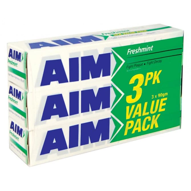 Buy Aim Toothpaste Freshmint Triple Pack 90g Online Chempro Chemists