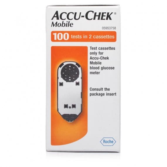 Accu Chek Mobile 100 Tests Strips