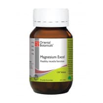 Oriental Botanicals Magnesium Excel 120 Tablets