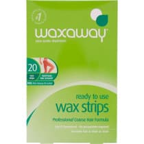 Waxaway Ready to Use Wax Strips 20 Pack
