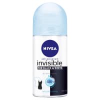 Nivea Invisible For Black and White Pure Roll On Deodorant 50ml