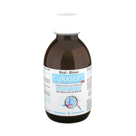 Buy Curasept Chlorhexidine 0.05 Percent Oral Rinse 200ml Light Blue Online Chempro AU
