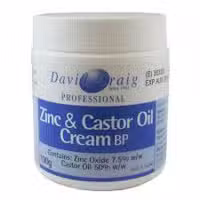 David Craig Zinc And Castor Oil Cream 100g