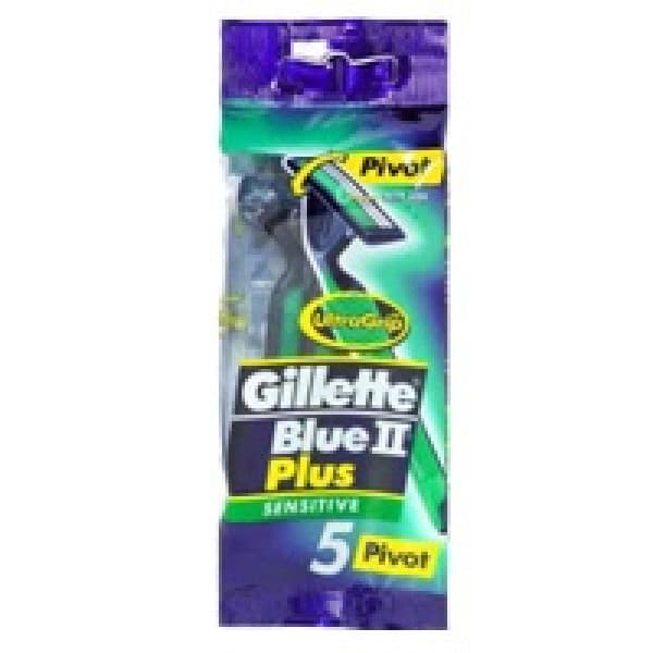 Buy Gillette Blue II Plus Ultragrip Pivot Disposable Shaving Razor 5