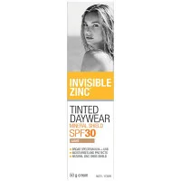 Invisible Zinc Tinted Daywear Light Sunscreen SPF30+ 50g