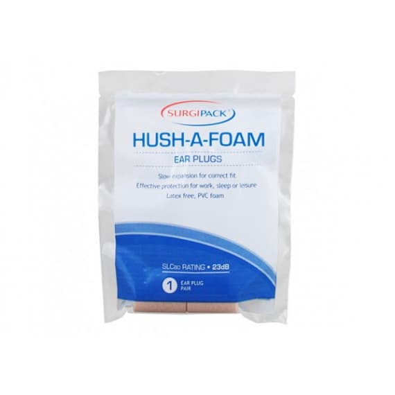 Buy Surgipack HushAFoam Ear Plugs 1 Pair Online