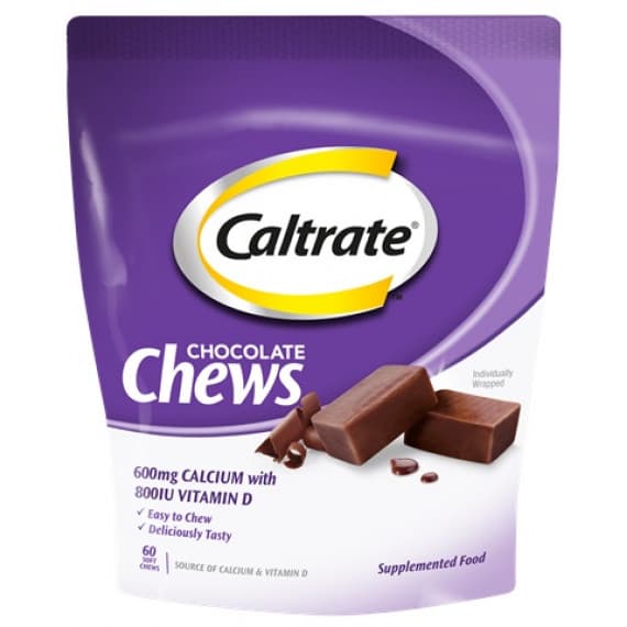 Caltrate Soft Chew Chocolate 60