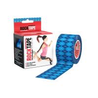 Rocktape 5cm x 5m Blue Argyle