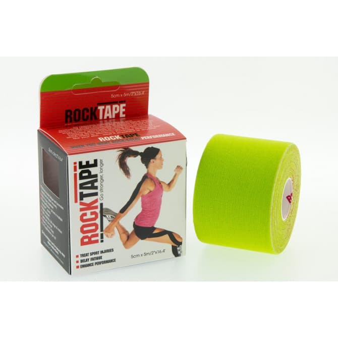 Buy Rocktape 5cm x 5m Lime Green Online Chempro Chemists