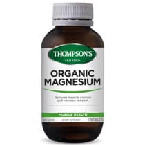 Thompsons Organic Magnesium 120 Tablets