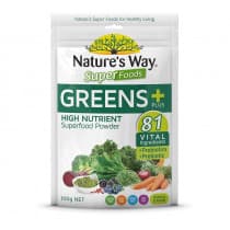 Natures Way Super Greens Plus Powder 100g
